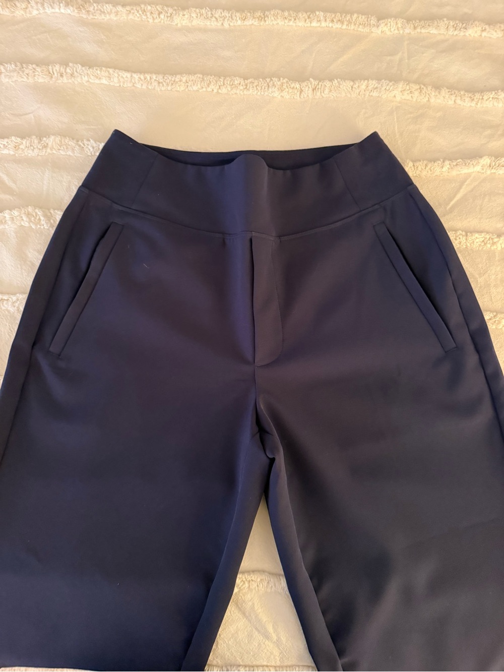 Athleta Navy Ponte Pull-On Trousers